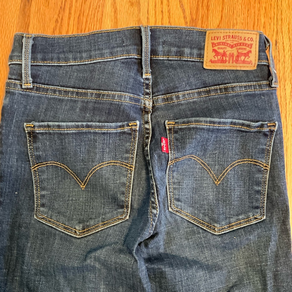 Levi’s 311 Shaping Skinny Jeans, Color: Lapis Gallop - Medium Wash, Sz 25 - Picture 5 of 13